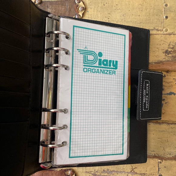 ♠️ NWOT KATE SPADE AGENDA ORGANIZER PLANNER DIARY - Picture 3 of 9
